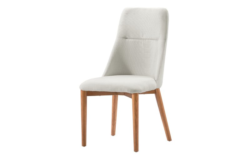 Кухонный стул Y1685 белый с деревянными ножками