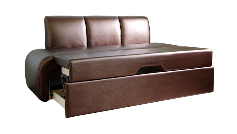 Прямой кухонный диван со спальным местом Вегас СВ ДВ05