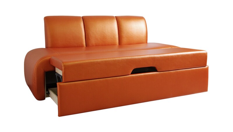 Прямой кухонный диван со спальным местом Вегас СВ ДВ04