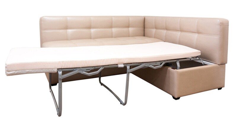 Угловой диван на кухню со спальным местом Палермо Софт ДПСМТ11