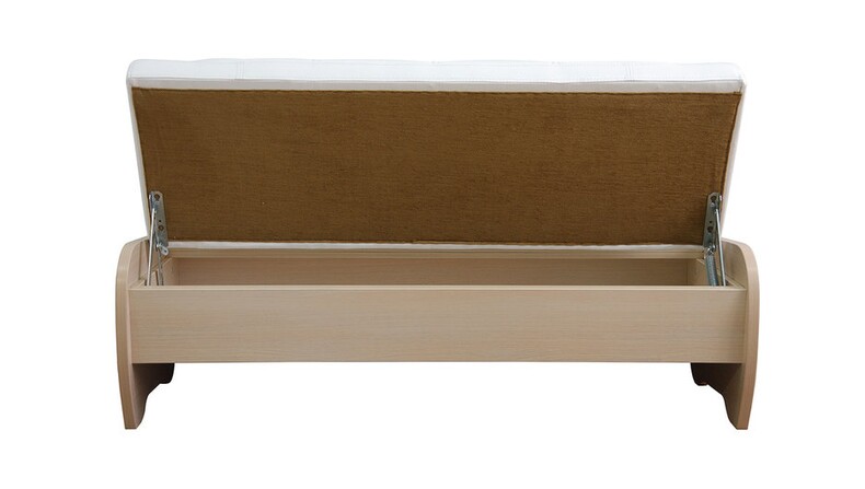 Прямой кухонный диван с ящиком для хранения Форвард ДФР08