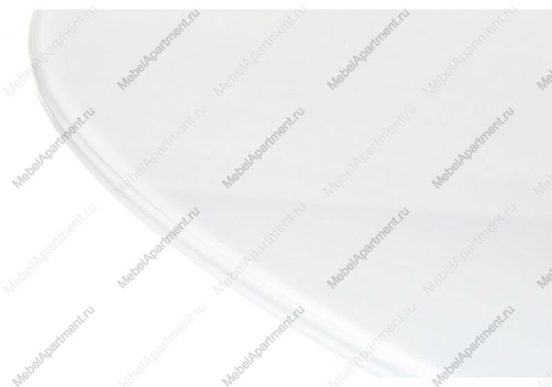 Круглый кухонный стол из стекла Tulip DT-1 718 Super white