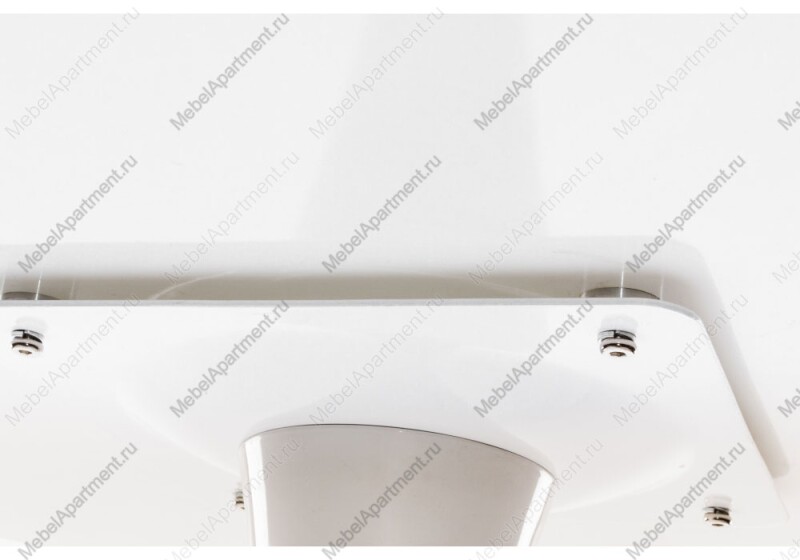 Круглый кухонный стол из стекла Tulip DT-1 718 Super white