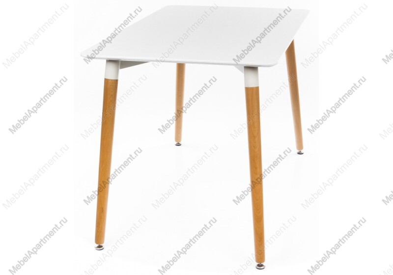 Прямоугольный обеденный стол из пластика и МДФ Table