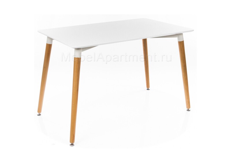 Прямоугольный обеденный стол из пластика и МДФ Table