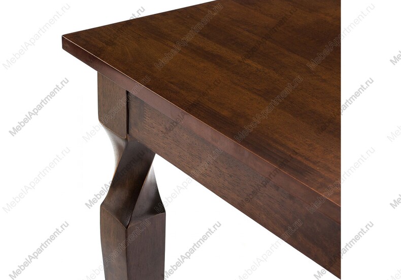 Прямоугольный раскладной кухонный стол из дерева и МДФ Indi cappuccino