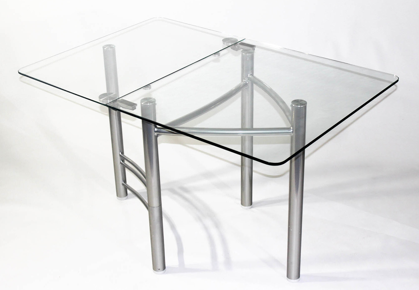 раскладные столы для кухни из стекла