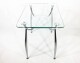 Стеклянный стол на кухню Вокал 10 прямоугольный прозрачный - фото 2