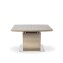 Раздвижной обеденный стол из стекла и мдф DT500 Cappuccino(BLT-9) - фото 2
