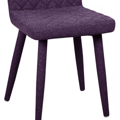 Дизайнерский стул для кухни Кёльн фиолетовый+чехлы