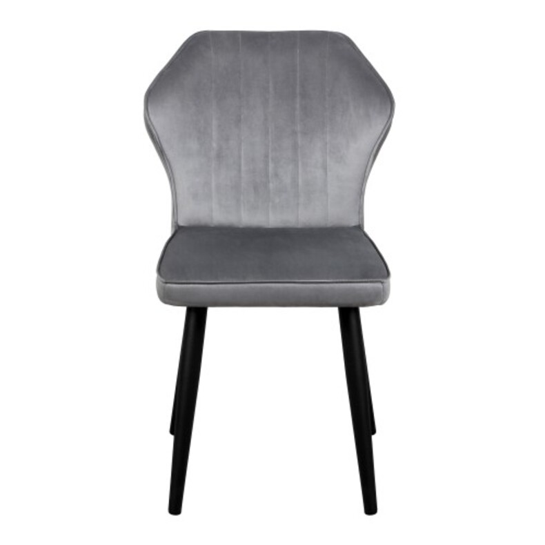 Дизайнерский стул для кухни Нойс серый