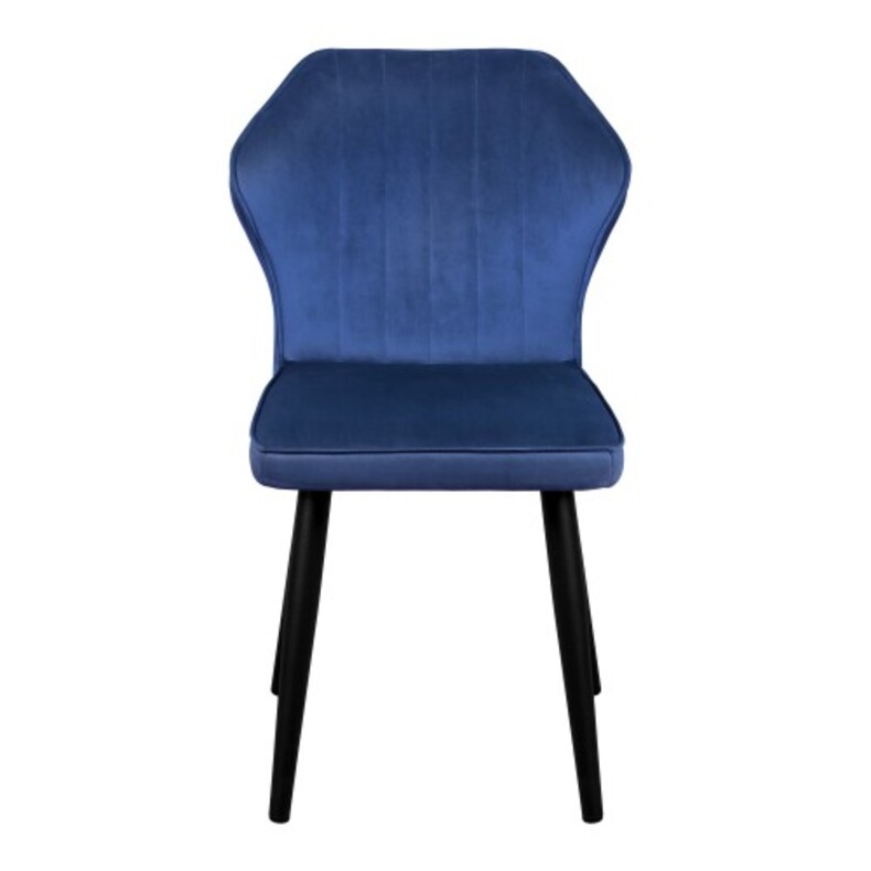 Дизайнерский стул для кухни Нойс синий