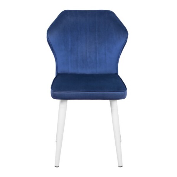 Дизайнерский стул для кухни Нойс синий