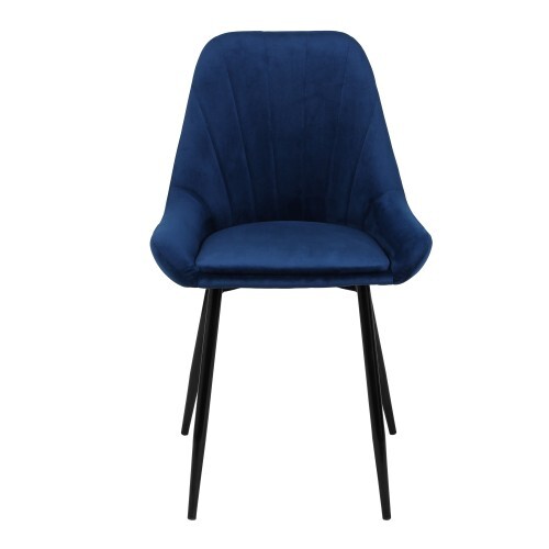 Дизайнерский стул Эльвира синий