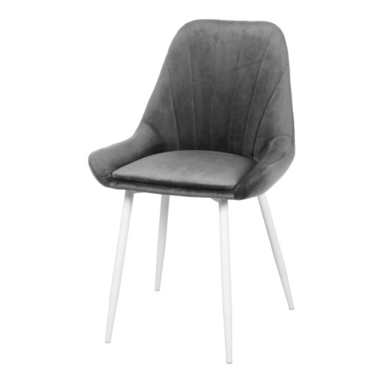 Дизайнерский стул Эльвира серый