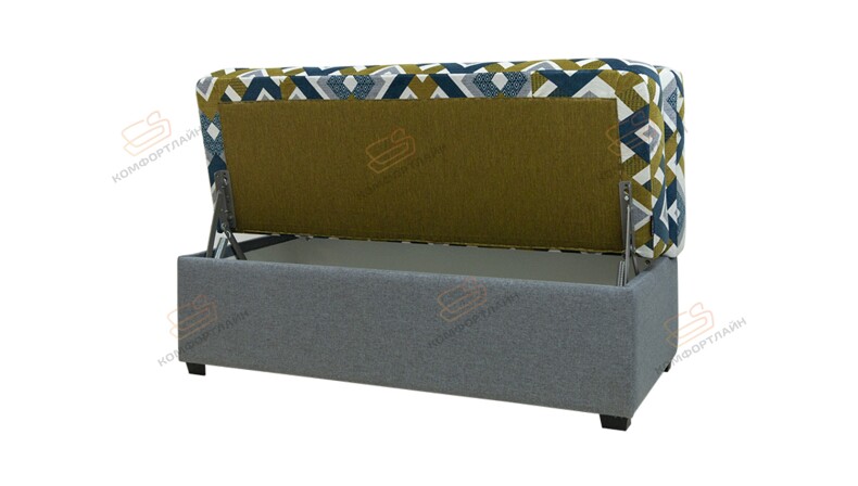 Прямой диван для кухни с ящиком для хранения Палермо Софт ДПС03