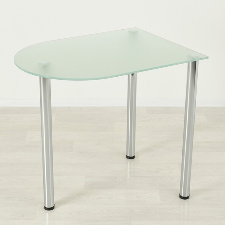 Обеденный стол из стекла Эдель 30/3 матовый (800х600)