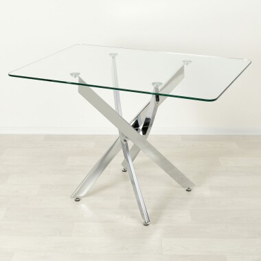Стеклянные кухонные столы купить от производителя | Интернет-магазин ...