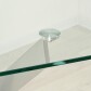 Стеклянный кухонный стол Рим 10 прозрачный металлик - фото 3