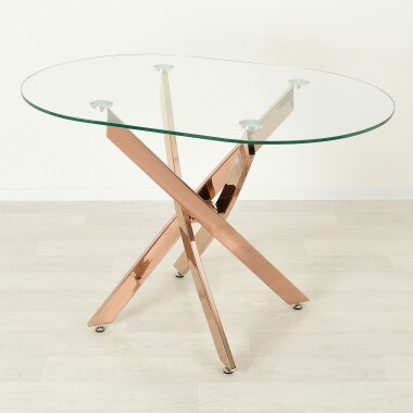 Стеклянные кухонные столы купить от производителя | Интернет-магазин ...